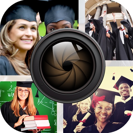 Graduation Celebration Photo Frame - New School Graduate Collage and Image Editor icon