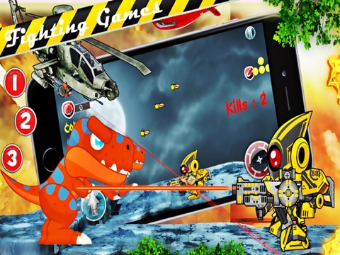 Screenshot #4 pour Dinosaur Fighting Game