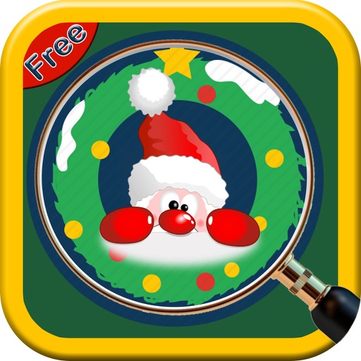 Santa's Hidden Object Free Game Icon