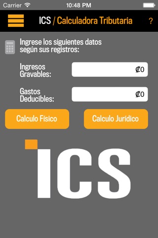 ICS Tax screenshot 2