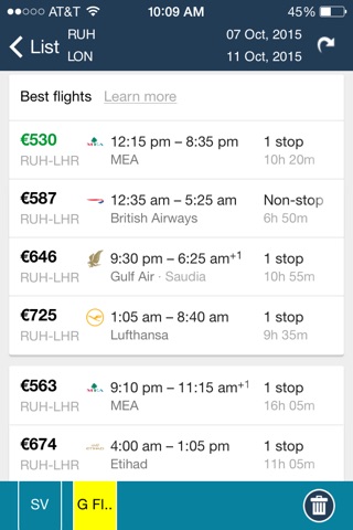 Riyadh King Kahlid Airport Pro (RUH) Flight Tracker Premium Saudi Arabian air radar airlines screenshot 3