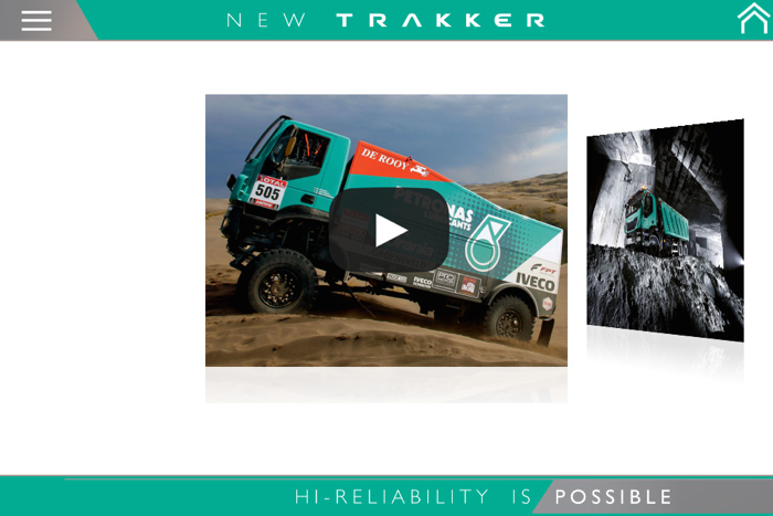 IVECO NEW TRAKKER for iPhone