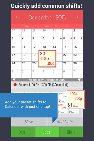 Shift Calendar Pro - Work Schedule Organizer with Hour & Pay Calculator screenshot 2