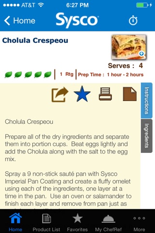 ChefRef screenshot 2