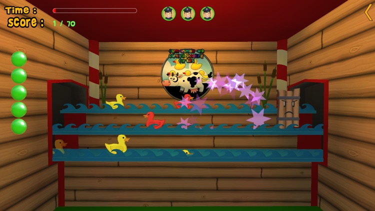 Farm animals and carnival shooting for kids - free game screenshot-3
