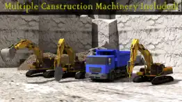 mega construction mountain drill crane operator 3d game iphone screenshot 3