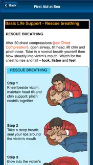 first aid at sea - adlard coles iphone screenshot 2