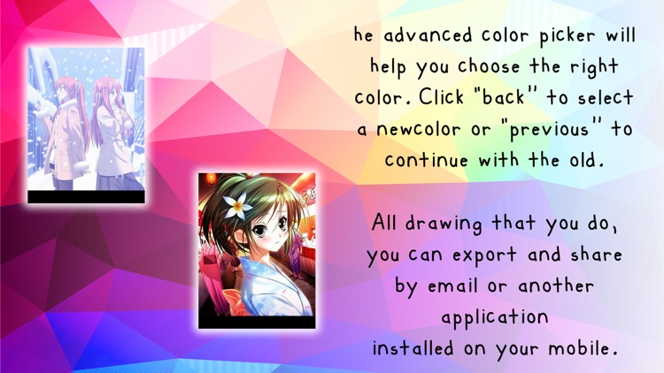 Paint On Photos Anime screenshot-3