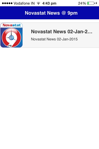 Novastat News at 9 screenshot 2