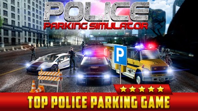 Screenshot #1 pour Police Car Parking Simulator Game - Gratuit Jeux de Voiture de Course