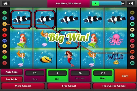 Ocean Slots - 777 Casino Game screenshot 2