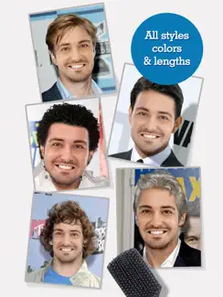 FACEinHOLE® Hairstyles for Men - Change your haircut and try a cool new look iPad image 1