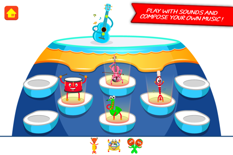 Magical Music Maker - Music Band Creator for Kids screenshot 2