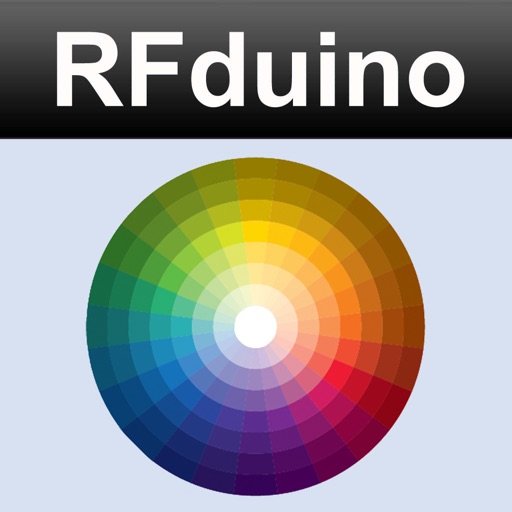 RFduino ColorWheel Sample iOS App