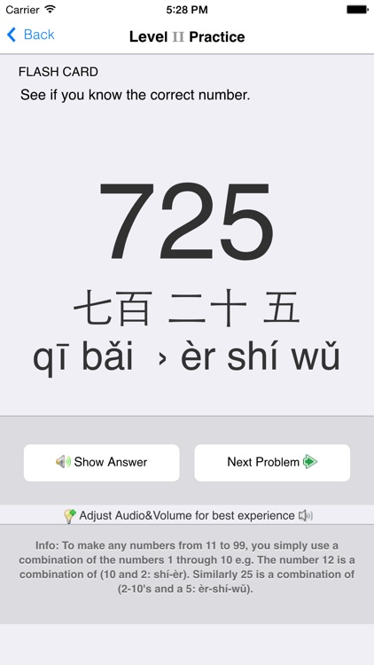 Chinese Numbers, Fast! (for trips to China) screenshot-3