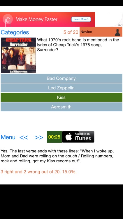 Music Genius - Trivia on Rock, Pop, Country and More screenshot-4