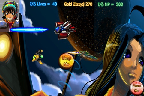 Grape Galaxy Shooter screenshot 2