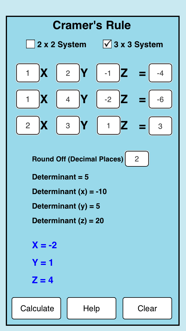 Cramers Ruleのおすすめ画像1