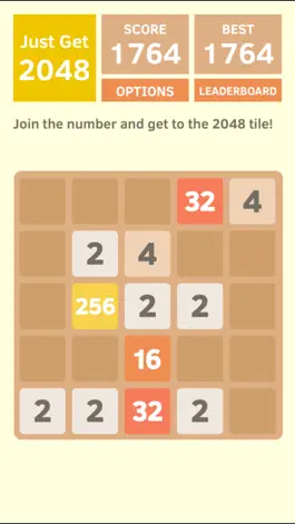 Game screenshot Just Get 2048 - A Simple Puzzle Game ! apk