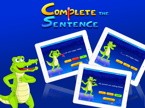 Complete The Sentence For Kidsのおすすめ画像1