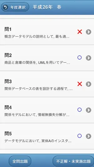 データベーススペシャリスト(DB)過去問 screenshot 2