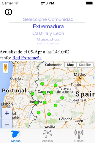 Visor GNSS screenshot 3