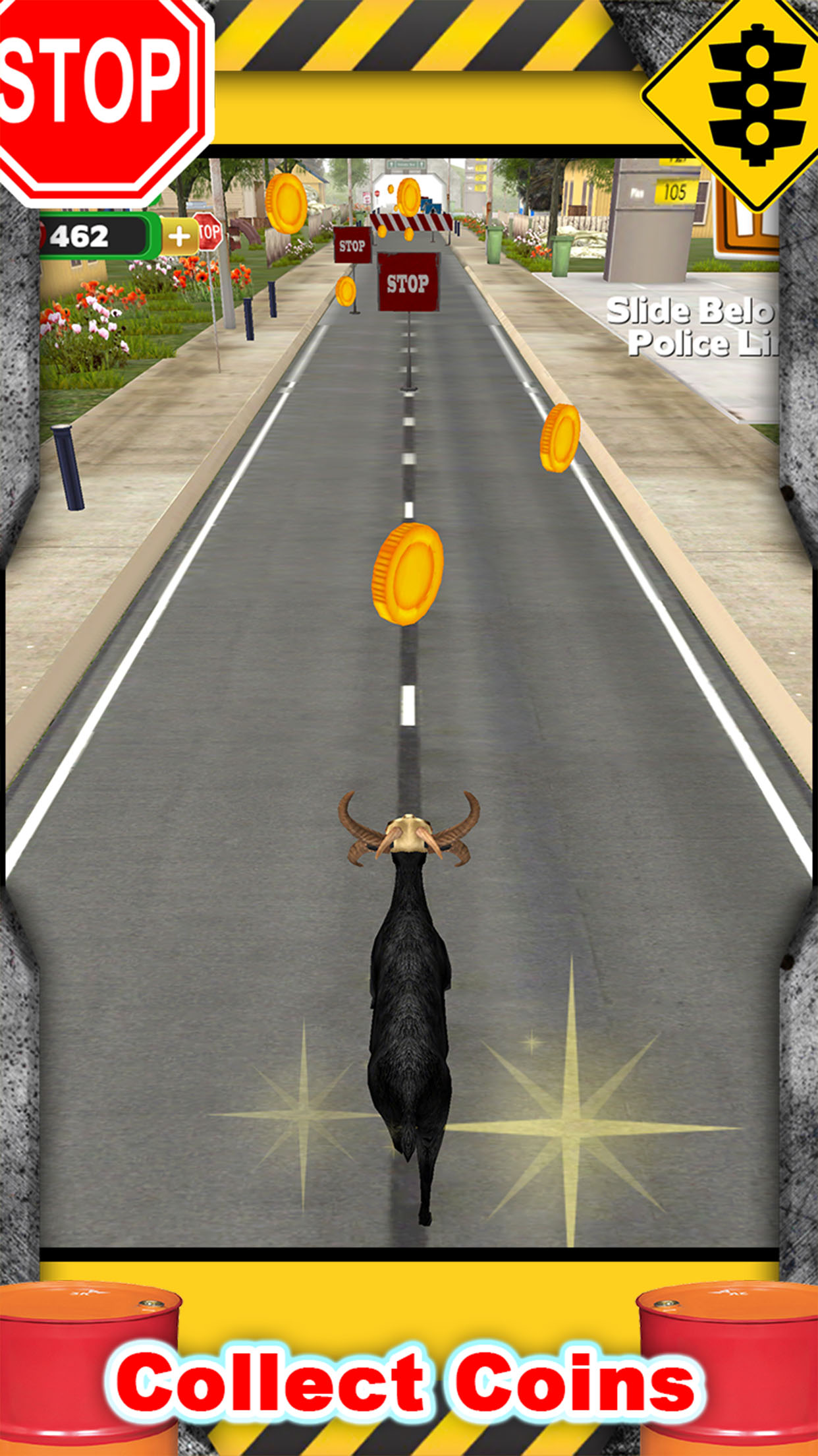 3D Goat Rescue Runner Simulator Game for Boys and Kids FREE screenshot 3