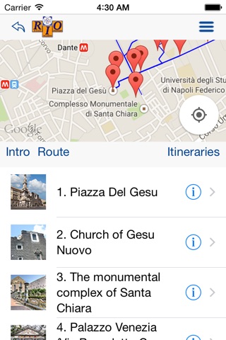 Audioguida Napoli screenshot 3