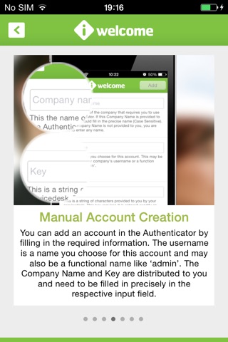 iWelcome Authenticator screenshot 3