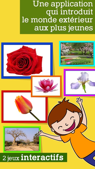 Screenshot #1 pour Fleurs et Saisons pour les enfants, un jeu éducatif gratuit pour apprendre en se amusant