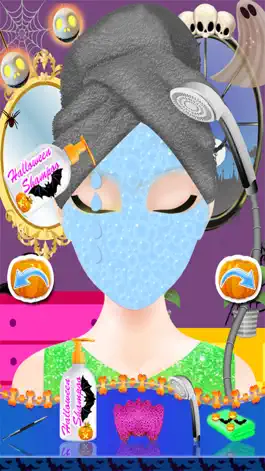 Game screenshot Halloween Costume Party Dress Up - Spa Salon Spooky Makeup & Makeover Kids Teens Dress Design Girls Game hack