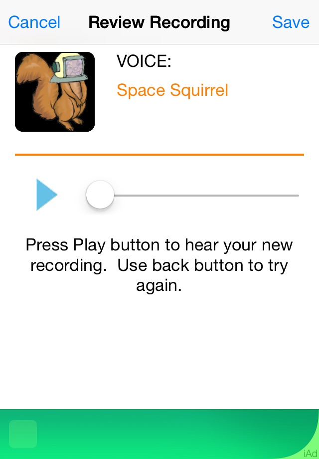 Voice Spice Online Recorder screenshot 3