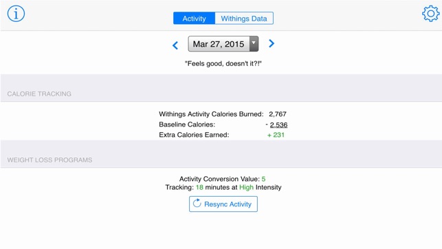 WitFitWatchr: Advanced Withings Activity Tracker(圖2)-速報App