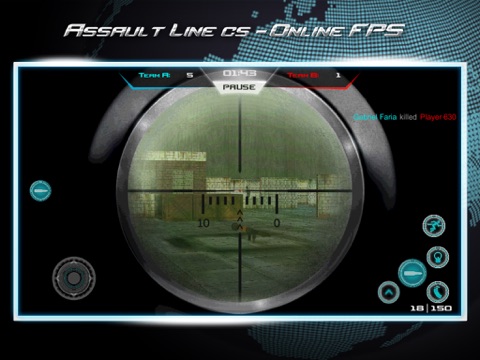 Assault Line CS - Online FPS iPad screenshot