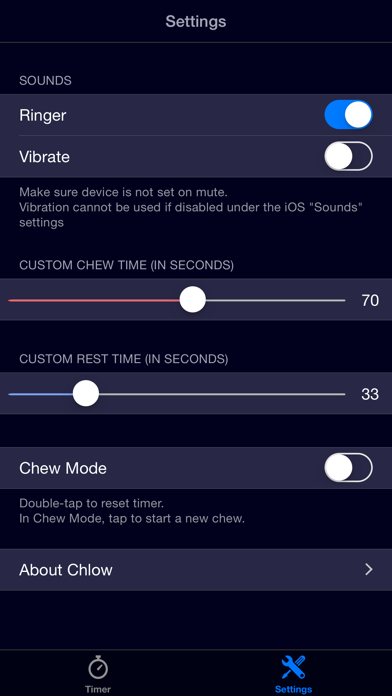 Chlow iPhone screenshot 5 - Food & Drink app