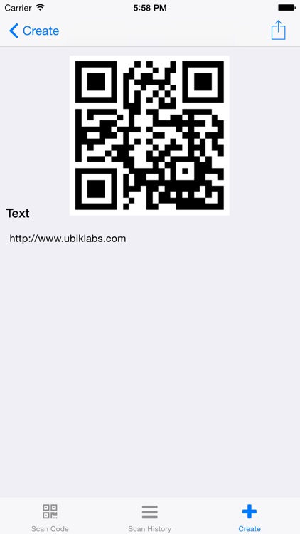 UbikScan -  QR Code Scan and Organizer