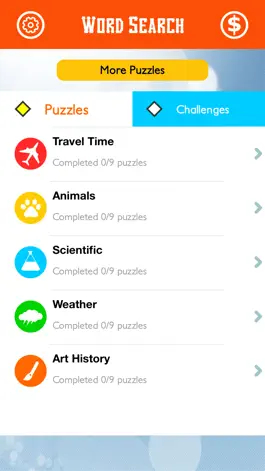 The game Word Search Game - Look for the Hidden Words Puzzle Game screenshot Word Search Game - Look for the Hidden Words Puzzle apk