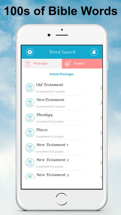 Screenshot #1 pour The Bible Word Search