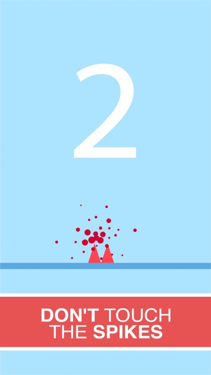 Bouncing Red Ball-Don't Touch The Spikes