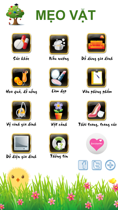 Screenshot #1 pour Mẹo Vặt Number One