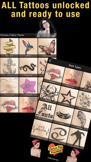 Tattoo You Premium - Use your camera to get a tattooのおすすめ画像4