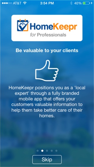 HomeKeepr for Professionals