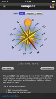 compass iphone capturas de pantalla 3