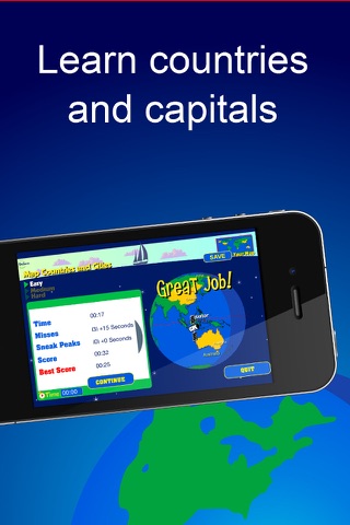 GeoGames Free: Build Planet Earth, Map Countries and Cities screenshot 3