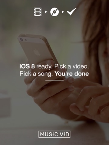 Screenshot #6 pour MusicVid: Add Background Songs