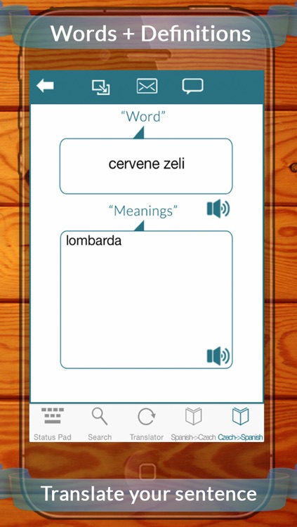 Spanish Czech Dictionary With Translator & Search screenshot-4