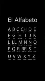 spanish alphabet free iphone screenshot 1
