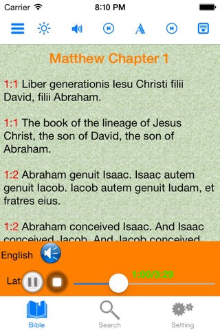 The Vulgate Bible in Latin and Englishのおすすめ画像1