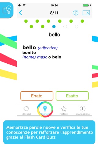 Italian <-> Portuguese Slovoed Compact talking dictionary screenshot 4