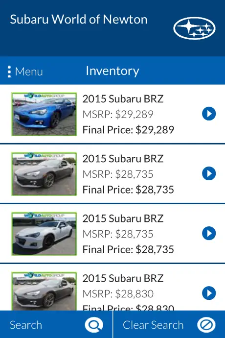 Subaru World of Newton